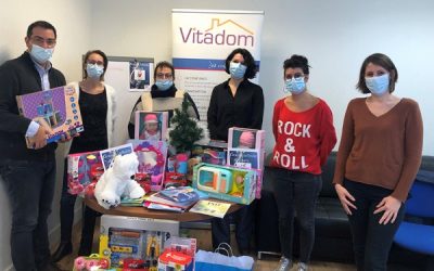 COLLECTE ET REMISE DES JOUETS DE NOËL AU SECOURS POPULAIRE